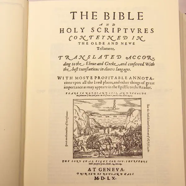 1560 Geneva Bible: First Edition