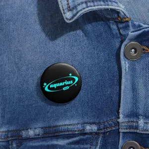aquarius oddball (cyan) button (black)
