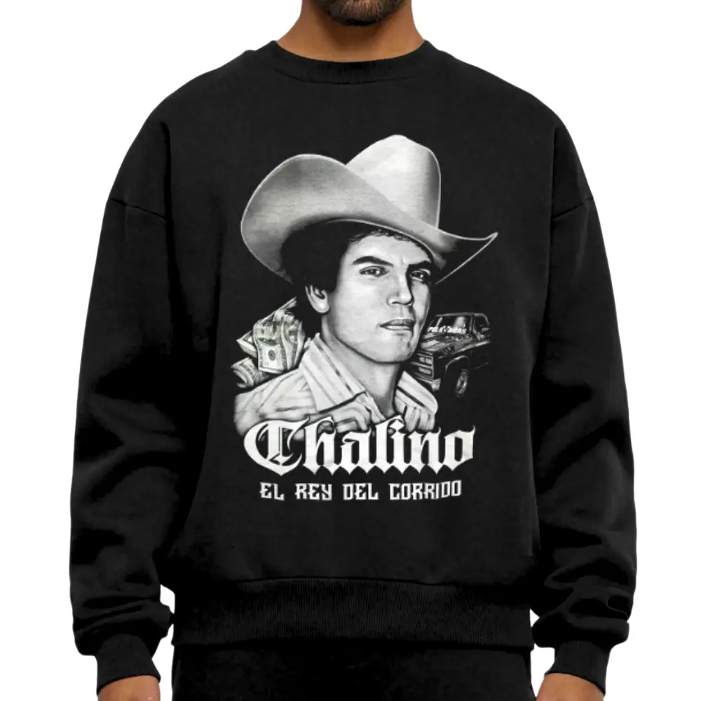 Chalino Sanchez Vintage Blood In Out Chicano Style Tshirt Hoodie  Man Menswear Oversized
