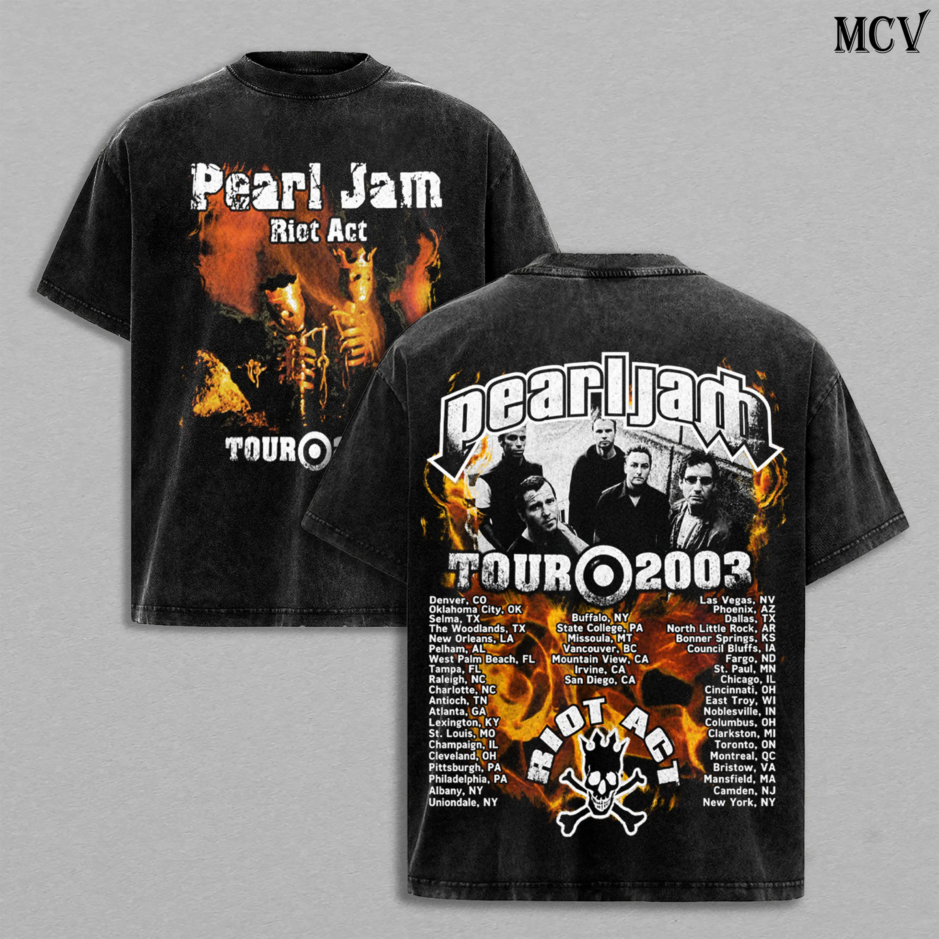 pearl jam graphic tee - TikTok Shop