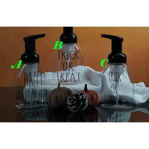 Halloween Soap Dispensers Filled with Your Choice of Handmade Foaming Soap