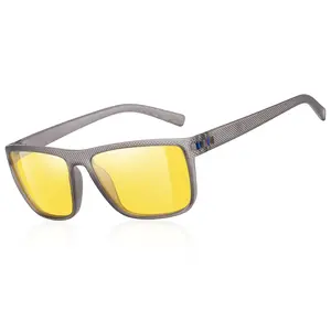 Polarized Night Vision Glasses for Driving Anti-Glare Yellow Lens UV Protective Safety Eyewear for Men and Women