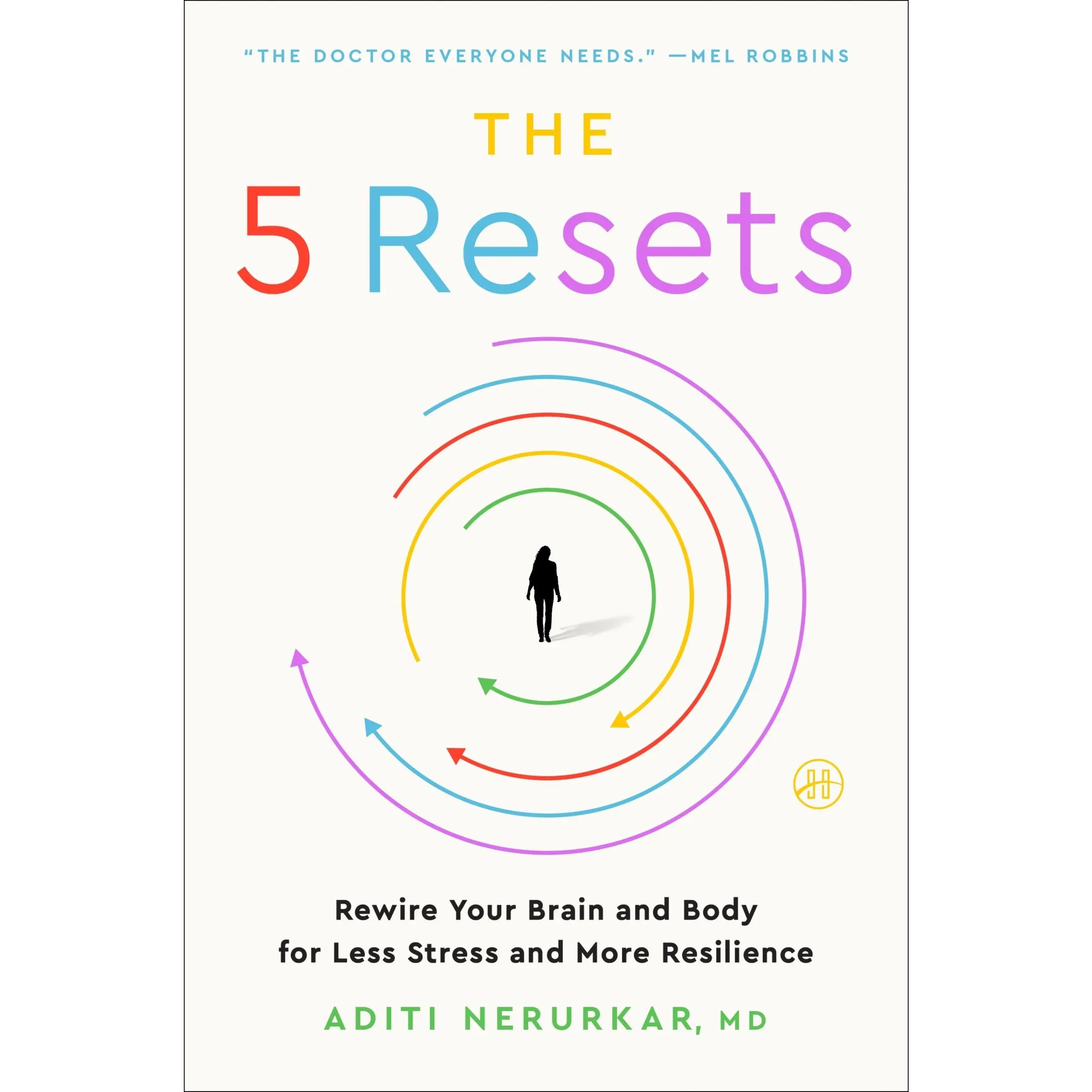 The 5 Resets: Rewire Your Brain and Body for Less Stress and More Resilience by Dr. Aditi Nerurkar M.D. [Paperback Book]