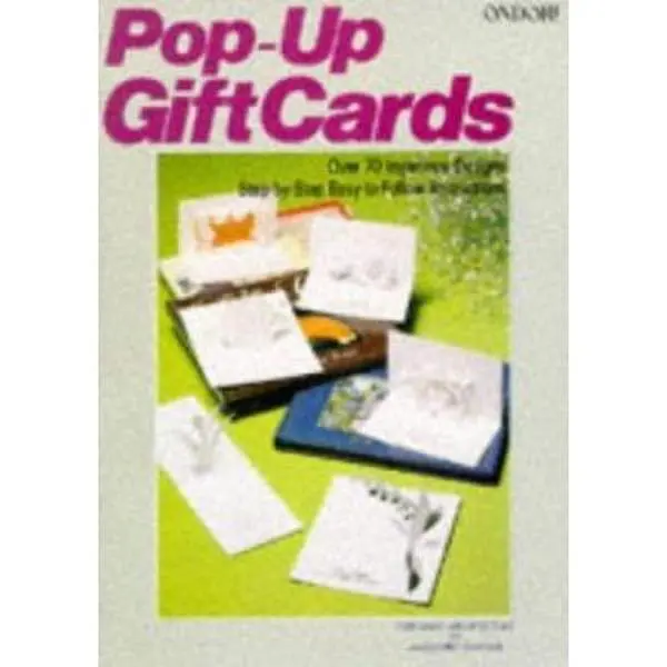 Used Masahiro Chatani Pop-Up Greeting Cards Book - Soft Cover, English, Very Good Condition, DIY Crafts, Flower Patterns, Step-by-Step Instructions