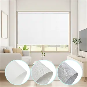 Roller Shades(44"-55" width) for Window, Light Filtering Fabric, Lift cord roller blinds for kitchen, living room, kids room, bathroom, home and office