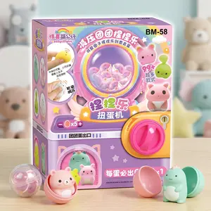 NANASQUISHY Mini Vending Machine Toy Set, Soft Stress Relief Squishies Party Favors, Classroom Rewards & Birthday Gifts