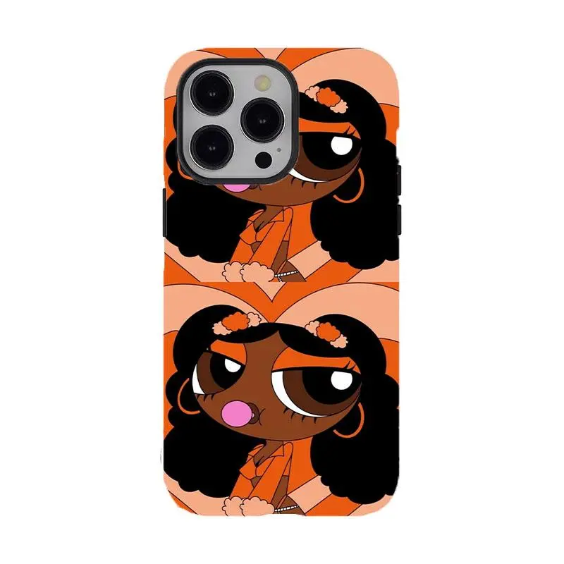 Powerpuff Girls Phone Case,Cute Vibrant Phone Case,pink Phone Case,Durable Design tough phone case for iPhone 17 Air Promax 16 15 14 13 12 11 8 7 for Samsung Series,perfect gift for her, lovely gift