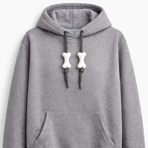 String Squad – Bones Charms (Set of 2) | 3D Printed Funny Hoodie & Shoelace Accessories