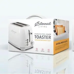 Stainless Steel 2 Slice Toaster for family