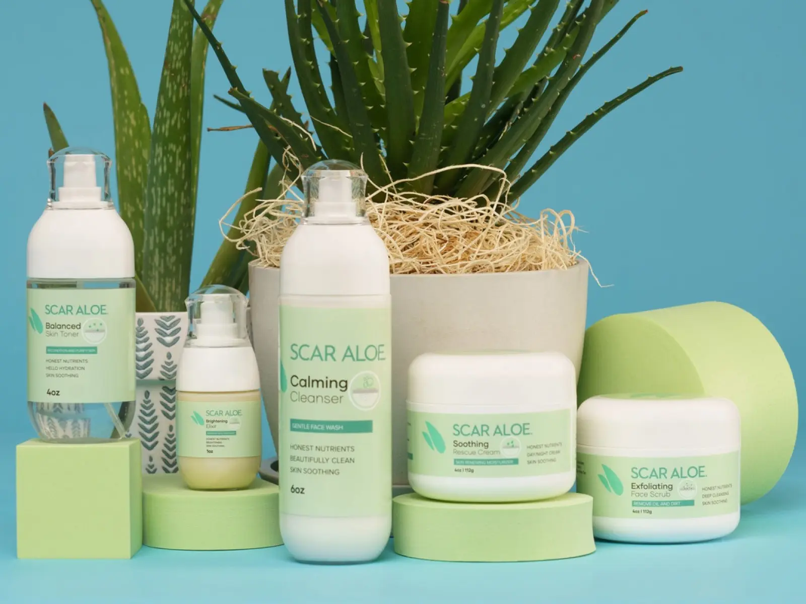 Scar Aloe: The Resolution Radiance Renewal Collection – The Ultimate Skincare Bundle for Acne Scars, Dark Spots, and Skin Rejuvenation – Unveil Your Natural Glow!