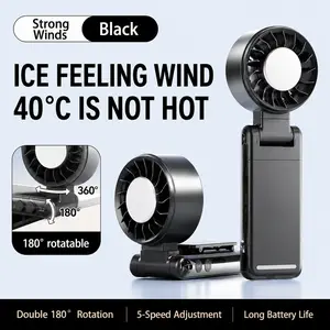 X50 Portable Fan: A handheld high-speed fan with 100 adjustable speed settings and a foldable knob design—a must-have for summer travel, vacations, and outdoor activities