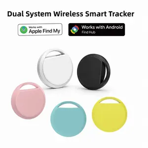 3-Piece Smart Tags for Android and Apple, Dual System Wireless Tracker, Item Locator for Keys, Backpack, Wallet, Luggage, Privacy Protected