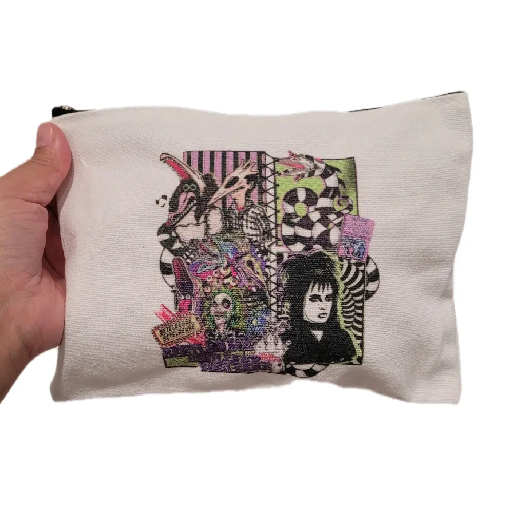 Beetlejuice Makeup Bag