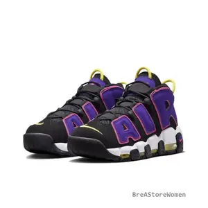 Air More Uptempo 'Court Purple' Mid-Top Basketball Shoes – Men's BlackPurple