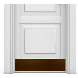 Anodized Aluminum Screw Mount Door Kick Plate, Multiple Finishes & Sizes for Door Decor, 6x34" Oil Rubbed Bronze Finish