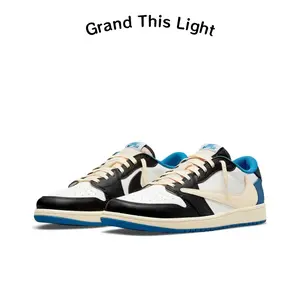 Streetwear casual kicks deliver vibrant retro sporty vibe, blending sleek smooth leather overlays, contrasting white-black royal blue color blocking, grippy bright blue gum outsole, perfect for eye-catching versatile everyday layered outfits