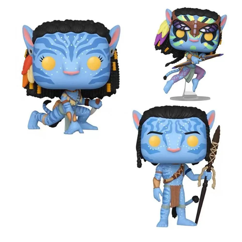 the Movie Avatar 2 Battle Neytiri & Jake Sully Vinyl Figure Model Toys 10cm