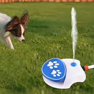 Pet Outdoor Step-on Press Type Summer Outdoor Feeding Waterer Step-on Waterer Dog Step-on Water Toy Outdoor Pet Interactive Toy