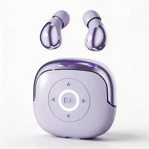 Q62 TWS Bluetooth 5.4 Earbuds with Smart Remote Control, Metal Sliding Case, Type-C Fast Charge, ENC Noise Cancelling Headphones for iOS Android PC