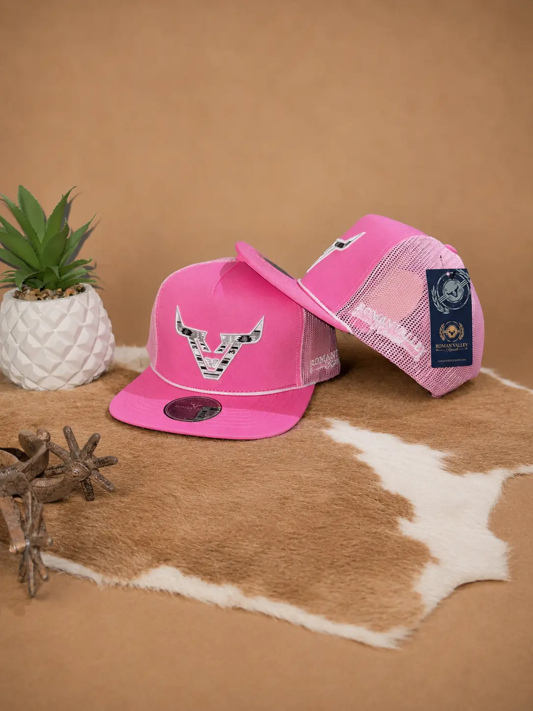Pink Aztec RVR Cap