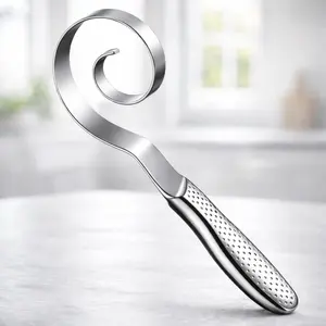 Danish Dough Whisk 10" | Stainless Steel Bread Mixer for Sourdough, Pizza & Baking | Handheld Dutch Whisk for Dough, Batter & Eggs
