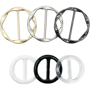 6 count Scarf Ring and Slides for Scarves T Shirt Tie Clips for Women Shirt  Cincher Clips Tightener for Loose Tshirt Clothes Scarf Buckle