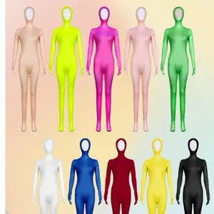 Adult Unsex Full Body Zentai Bodysuit Cosplay Costume Halloween Carnival Party Outfits