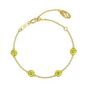 Petit Bubble Bracelet in Yellow
