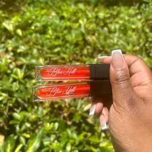 Muse Gloss Lipgloss LED LIGHT LID    Mirror Lid Smooth Coconut Jojoba Hydrate Tinted Long Lasting Lipstick Makeup Cosmetic Glossy Lip Care Oil