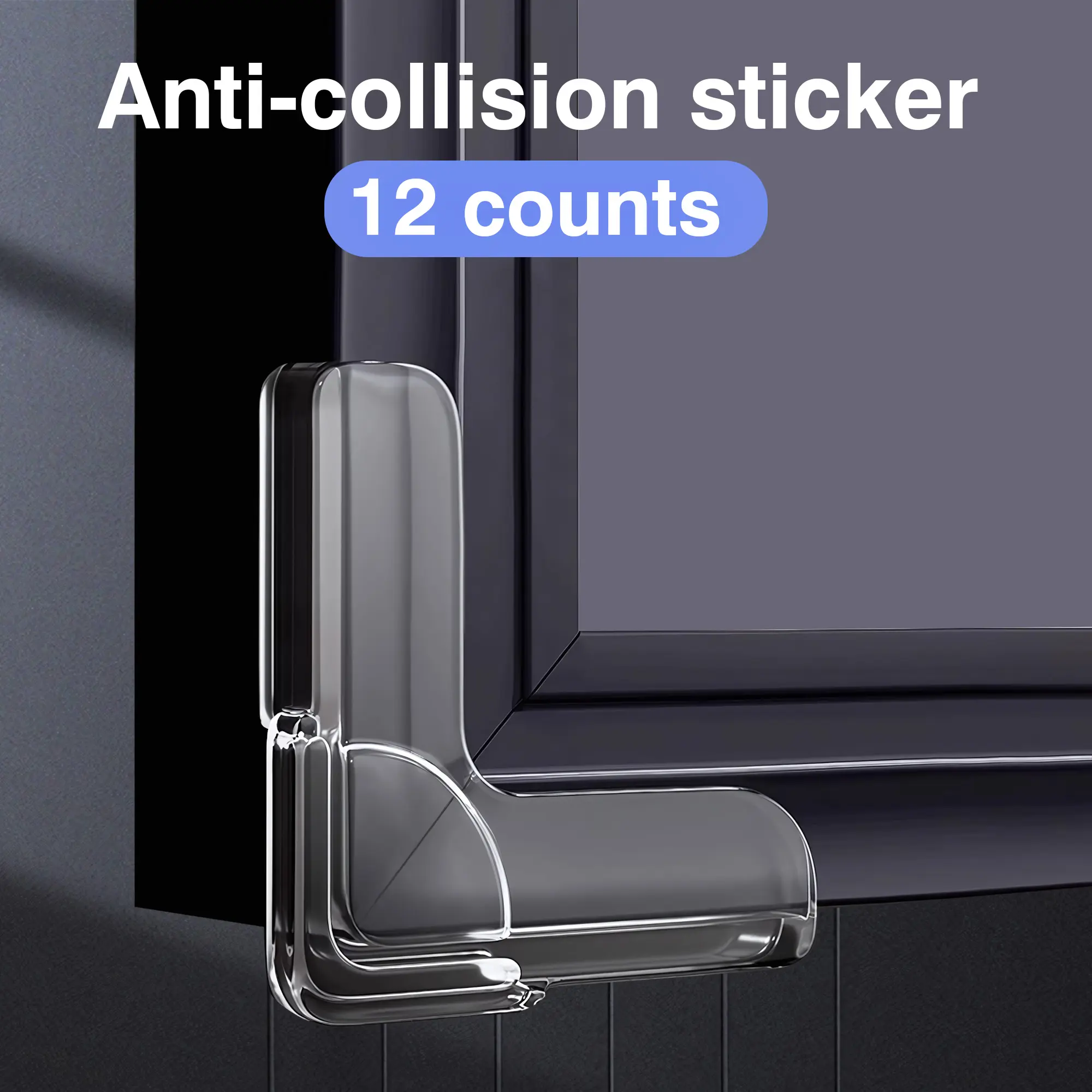 12 Counts Safety Corner Protectors Guards,Gentle See-through Table Corner Protectors for Toddler Proofing Furniture, Kids Safety Pads Against Sharp Edges, Table Guard