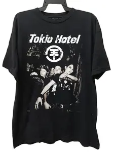 Vintage Tokio Hotel Signatures Music T-shirt
