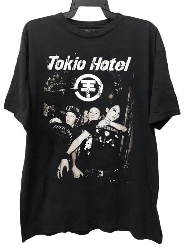 Vintage Tokio Hotel Signatures Music T-shirt