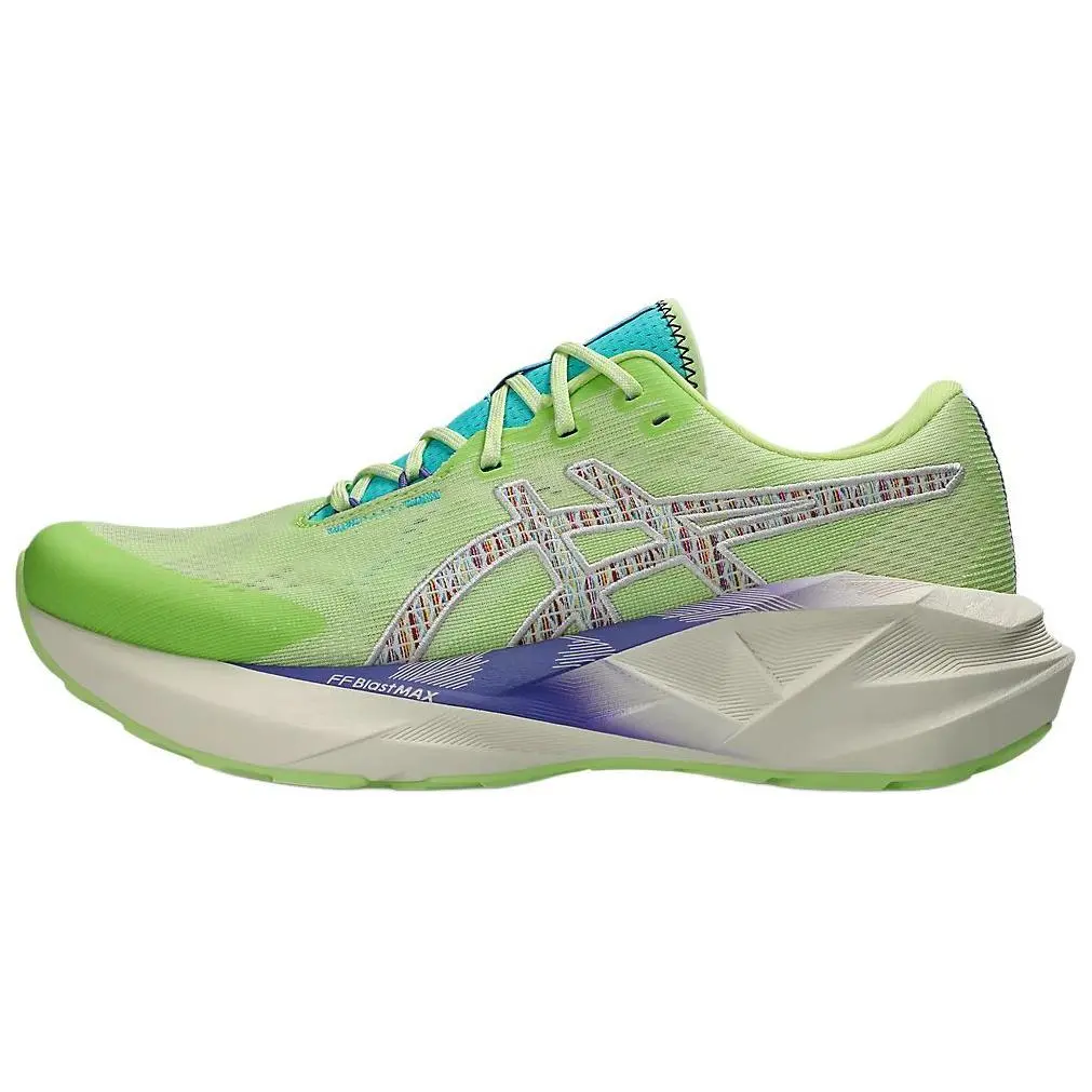 ASICS Novablast 5 Tr Nature Bathing Lime Green Versatile Comfort Low Top Casual Running Shoes Men's 1011C025-300