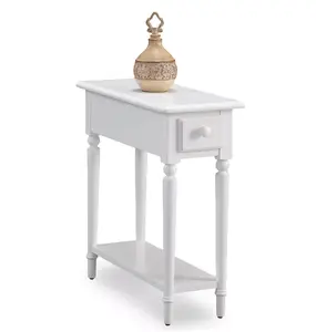 Leick Furniture Coastal Narrow Chairside End Table