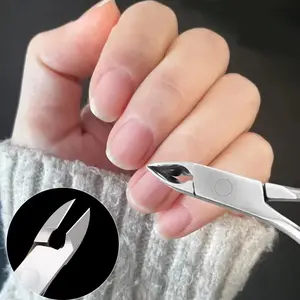 Professional Stainless Steel Nail Clippers, Nipper, Cuticle Pusher, Manicure Art Care Tool Kit, Essential Beauty Salon Tools for Nails