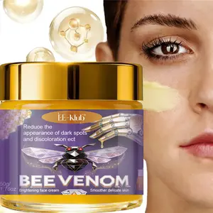 Bee Venom Cream with Niacinamide, Hyaluronic Acid, Vitamin C and E, Brightens Skin Tone, Addresses Hyperpigmentation, Suitable for All Skin Types, Dark Spot Moisturizer