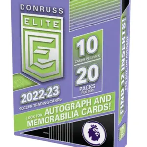X 2022-23 Donruss Elite Premier League EPL Soccer - Retail BOX
