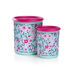 Tupperware Mother's Day One Touch Canisters | 2-piece Set