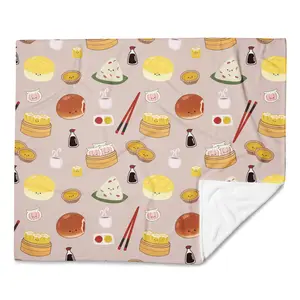 Dim Sum Throw Blanket