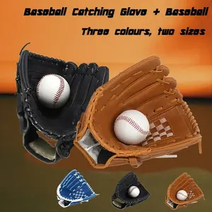 Adult Baseball Glove Set, Softball Mitt for Training, Pitcher's Glove, School Practice Equipment, Durable and Comfortable Design