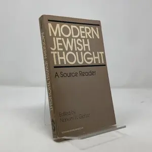USED-Modern Jewish Thought: A Source Reader by Nahum N. Glatzer (Paperback)