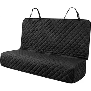 Waterproof Scratchproof Pet Bench Seat Covers for Cars SUVs, Nonslip Durable Back Seat Cover for Dogs, Washable Backseat Protection