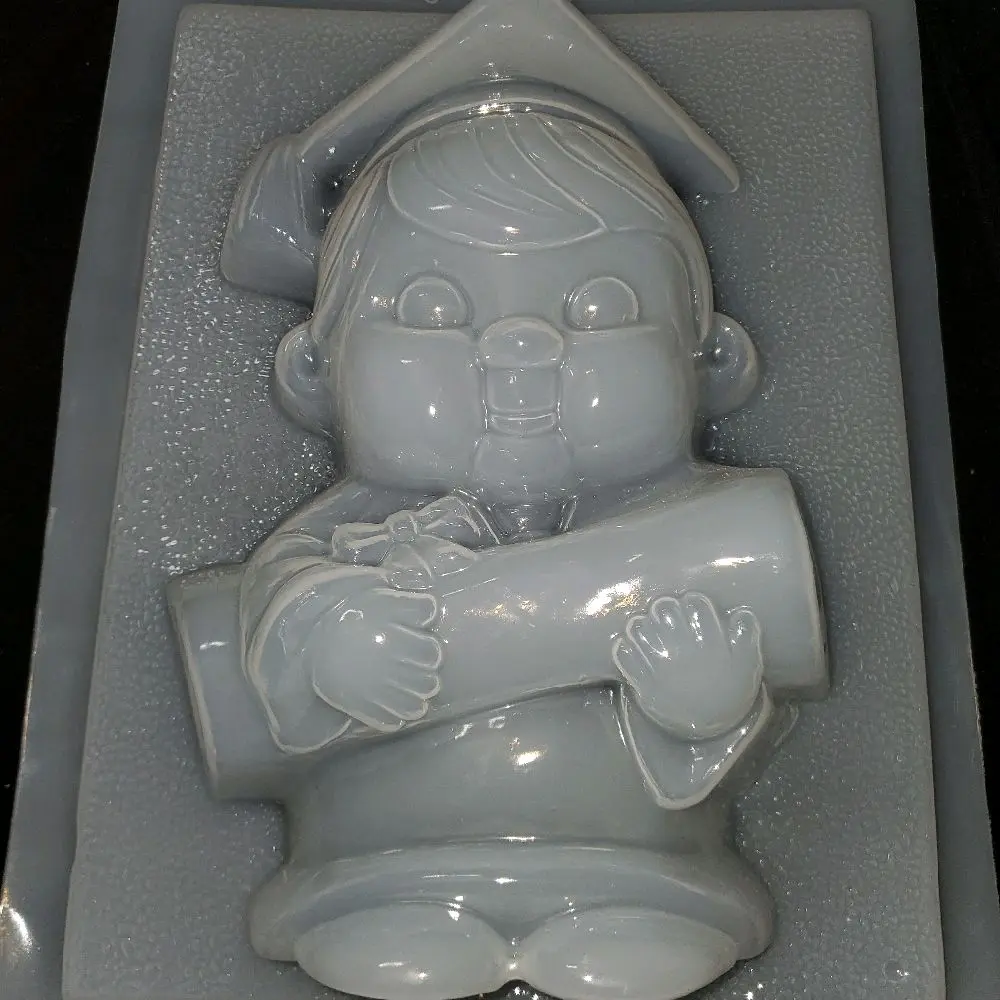 Graduation Boy Gelatina Mold