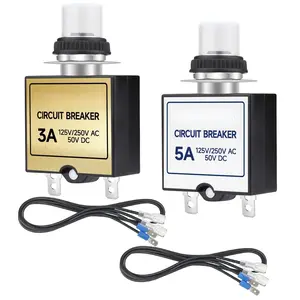 3 AMP 5 AMP HVAC Tools Resettable Fuse Tester for Circuit Breaker 50V DC & 125/250V AC