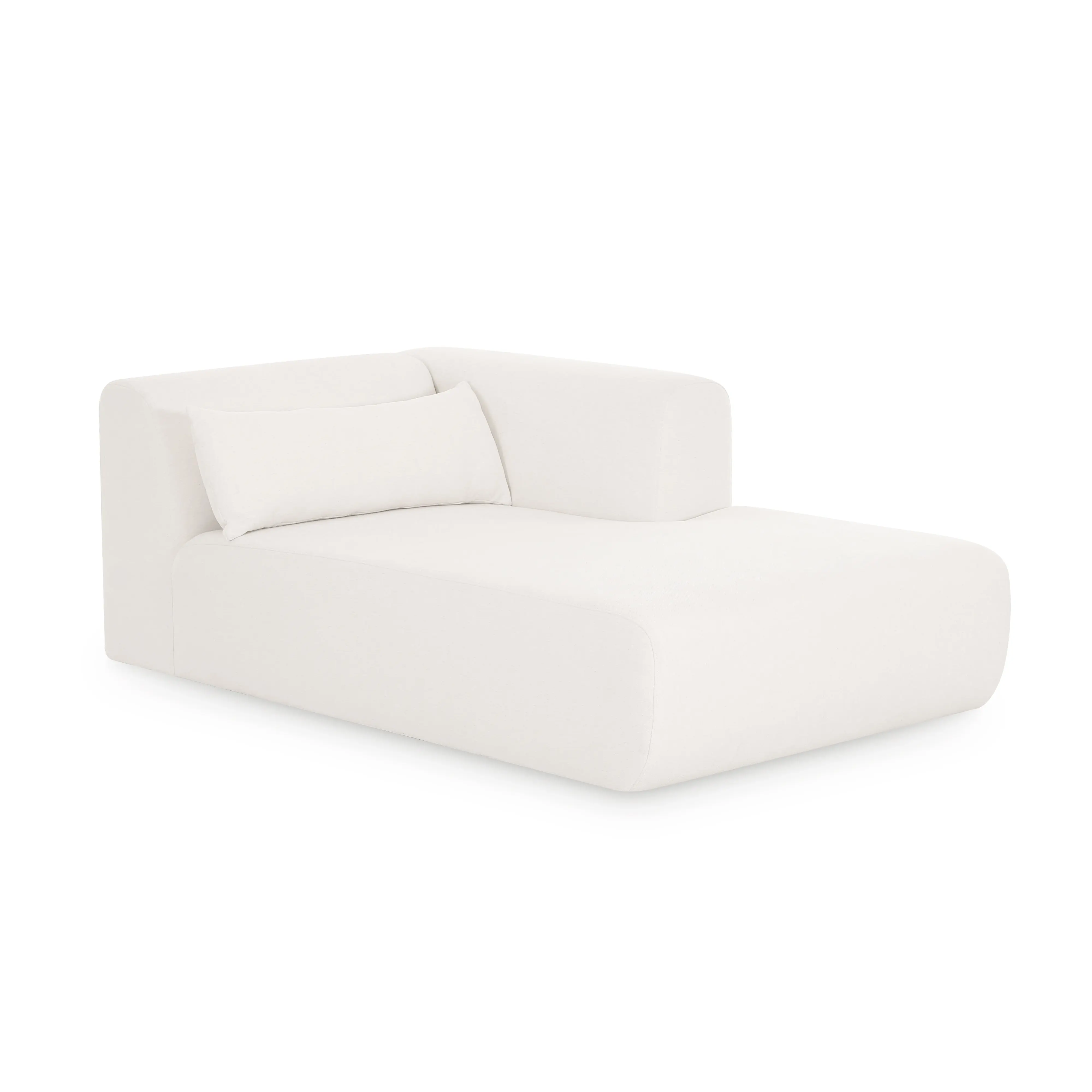 Tarra Cream Performance Chenille Modular Chaise Tarra Cream Performance Chenille Modular Chaise