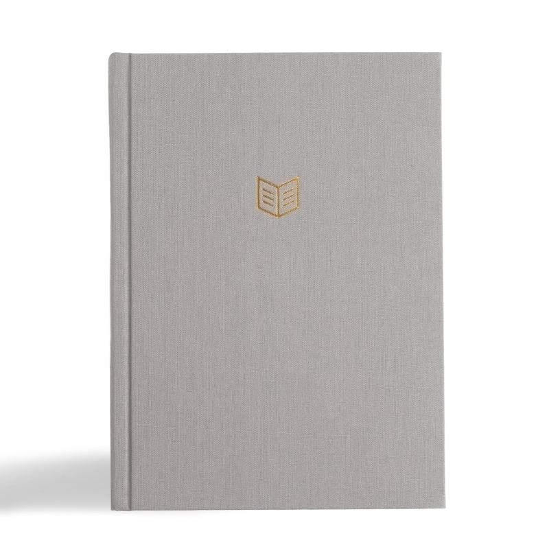 CSB She Reads Truth Bible, Gray Linen Cloth Over Board, Black Letter, Full-Color Design, Wide Margins, Notetaking Space, Devotionals, Reading Plans, Easy-To-Read Bible Serif Type Hardcover – April 15, 2017