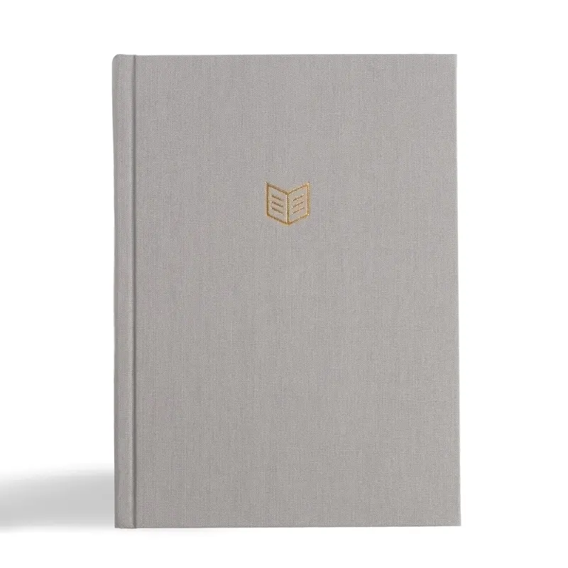 CSB She Reads Truth Bible, Gray Linen Cloth Over Board, Black Letter, Full-Color Design, Wide Margins, Notetaking Space, Devotionals, Reading Plans, Easy-To-Read Bible Serif Type Hardcover – April 15, 2017