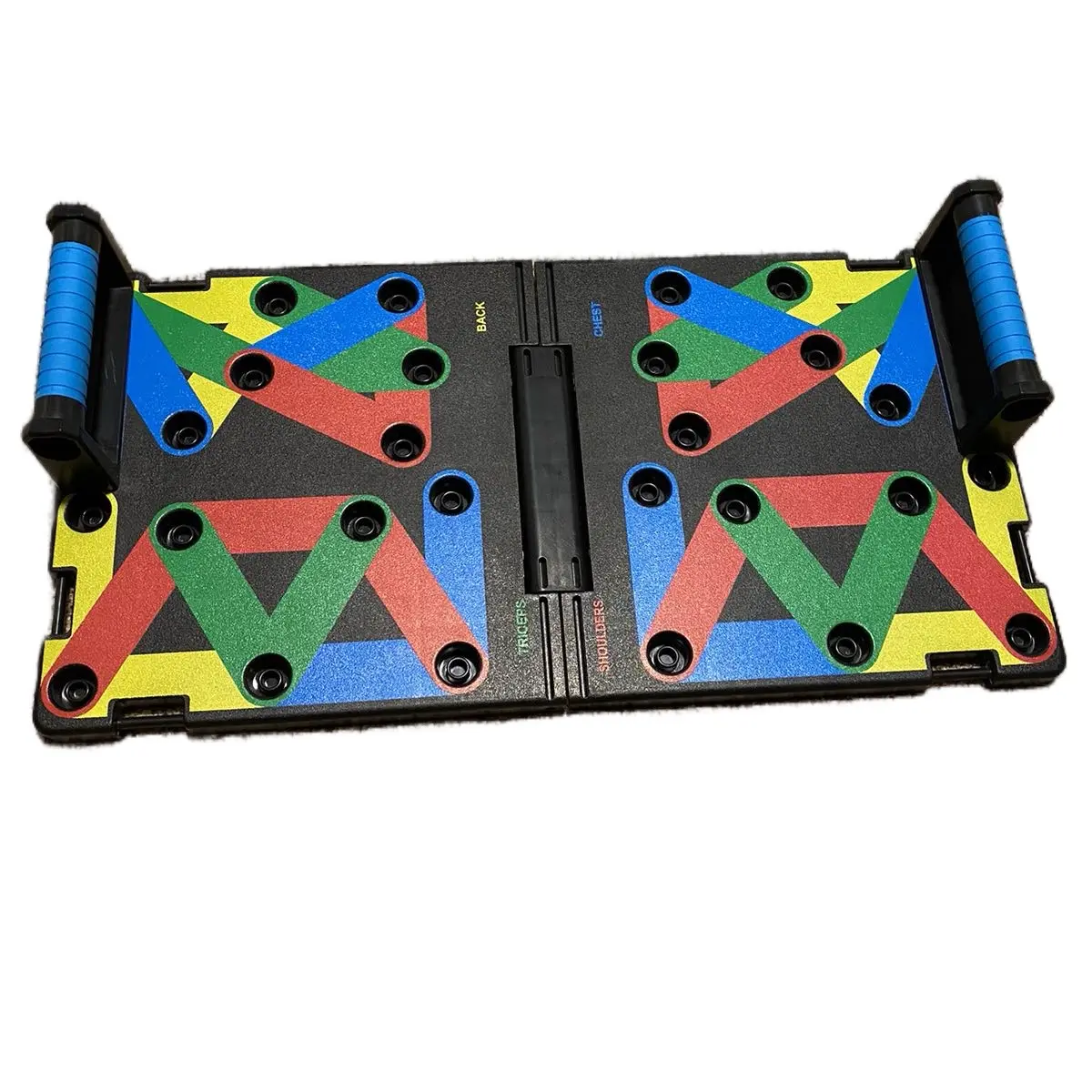 Foldable Push Up Board Multifunction Home Workout Equipment for Upper Body ( Chest , Triceps, Back, and Shoulders).