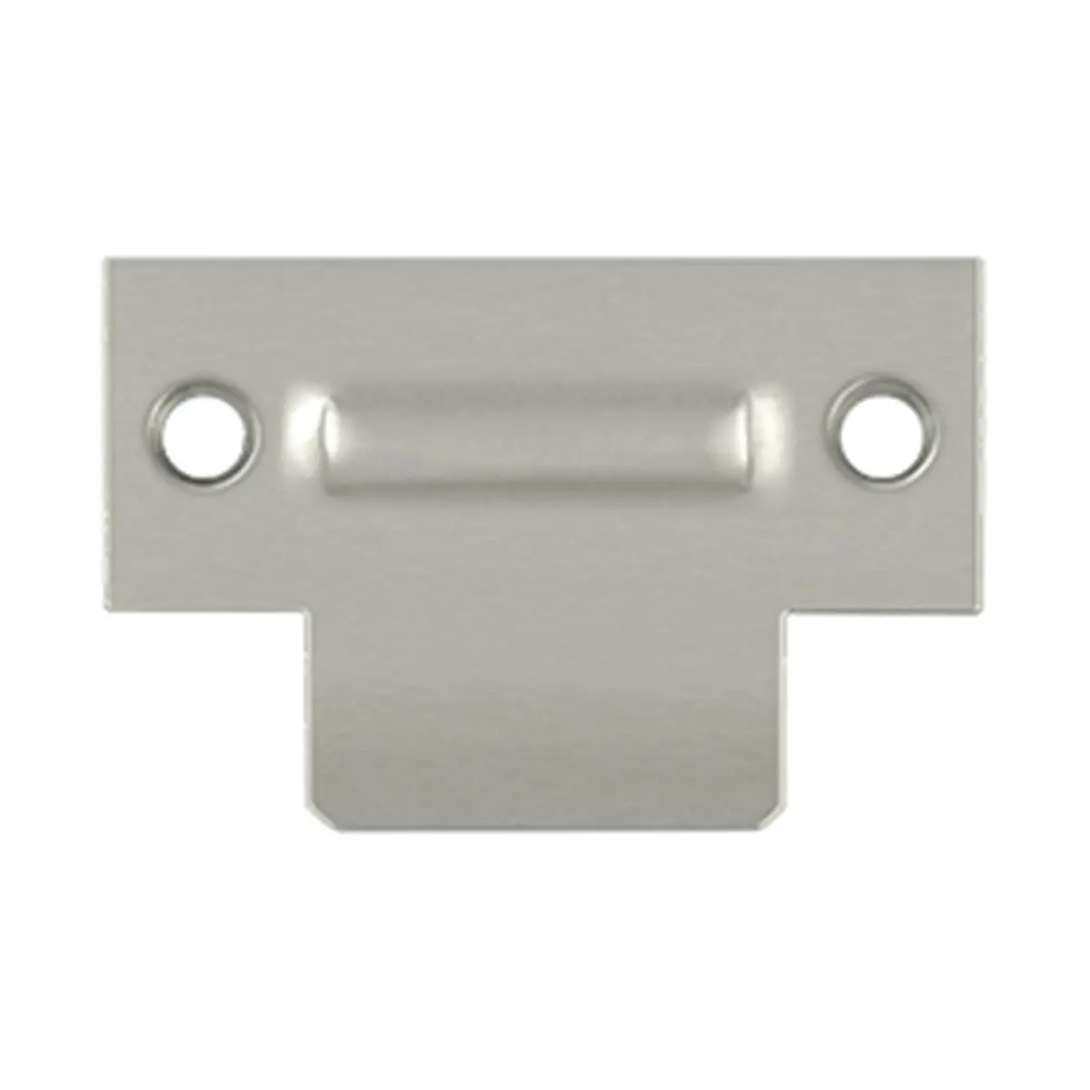 Satin Nickel Solid Brass Bath Deltana Hinges T-Strike for RCA430 - 2.75x1.12 in., Weatherproof, Corrosion-Proof