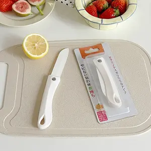 Ceramic Knife Set, BPA-Free Portable Fruit & Dessert Knives, Mini Cute Multi-Functional Lemon Slicer, Home Use Ceramic Kitchen Tools